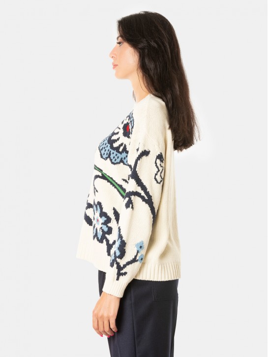 MAXMARA WEEKEND Maglia con disegno fiore