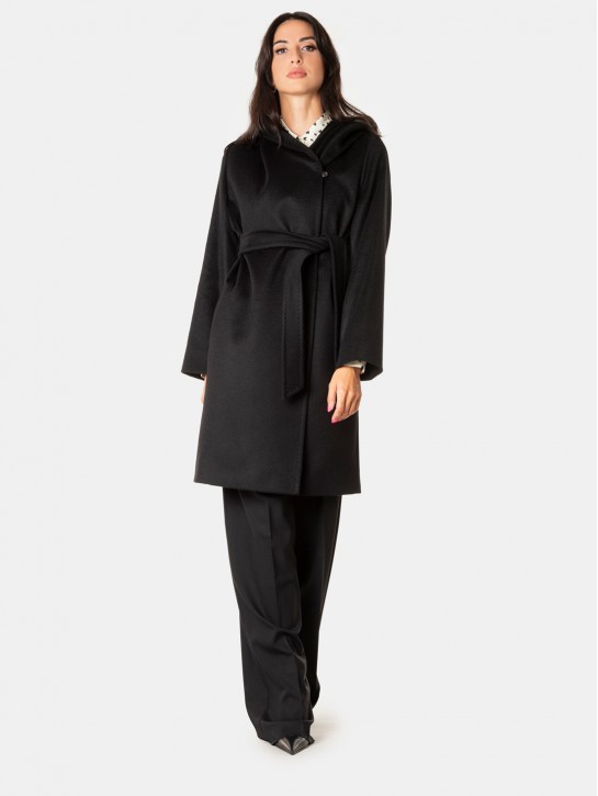 MAXMARA STUDIO Cappotto con cappuccio