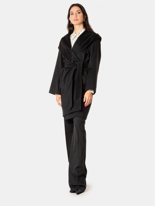 MAXMARA STUDIO Cappotto con cappuccio