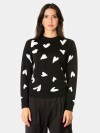 MAXMARA STUDIO Maglia con cuori