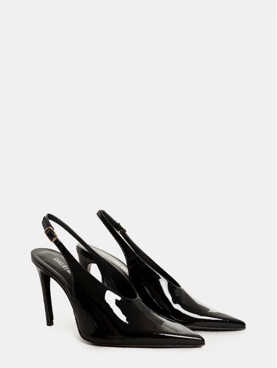 GUGLIELMO ROTTA Sandalo slingback in vernice