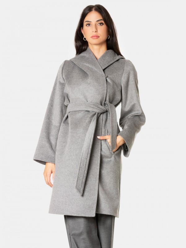 MAXMARA STUDIO Cappotto con cappuccio