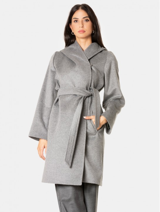 MAXMARA STUDIO Cappotto con cappuccio