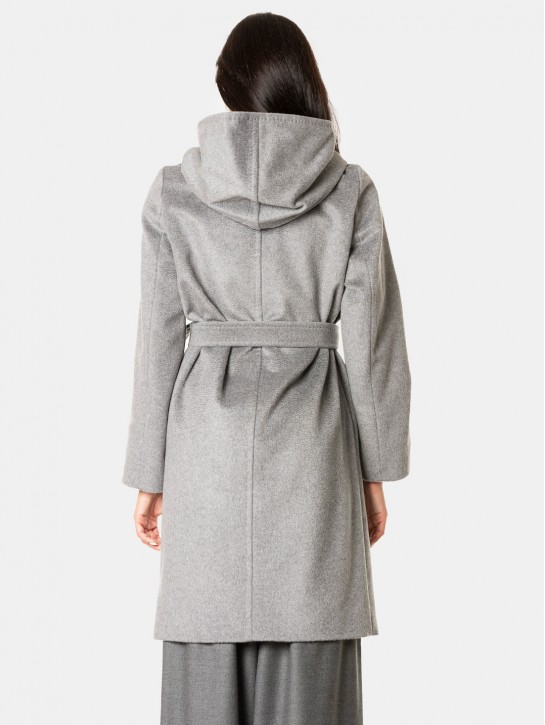 MAXMARA STUDIO Cappotto con cappuccio