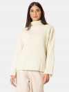 ISABELLE BLANCHE paris Maglia dolcevita oversize a coste