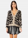 JIJIL Cardigan animalier