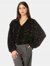 Actualee Bomber con paillettes