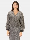 Actualee Bomber con paillettes