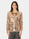 Actualee Camicia con paillettes