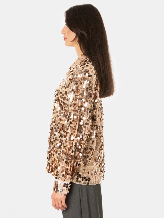 Actualee Camicia con paillettes