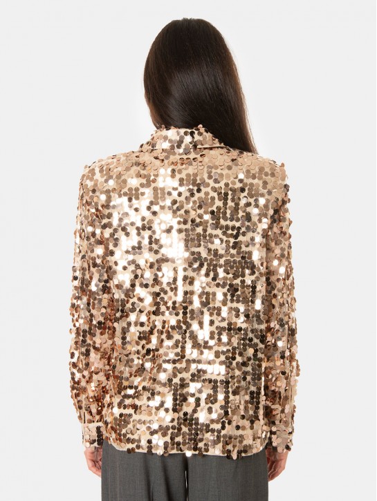 Actualee Camicia con paillettes